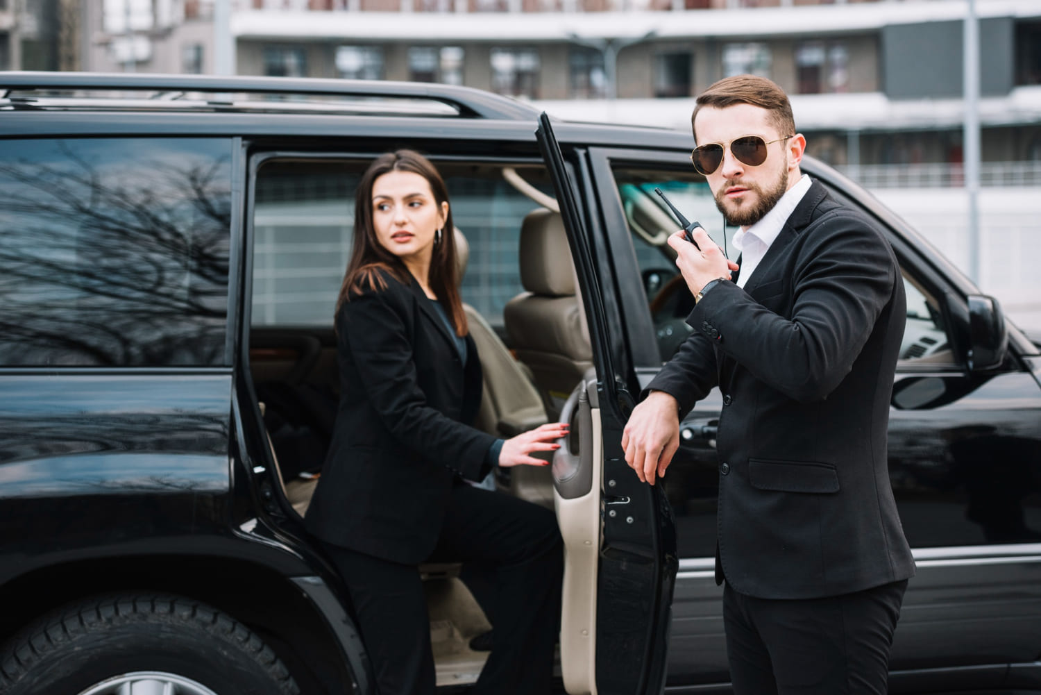 Experience a safe and reliable limo ride with professional chauffeurs and monitored vehicles.